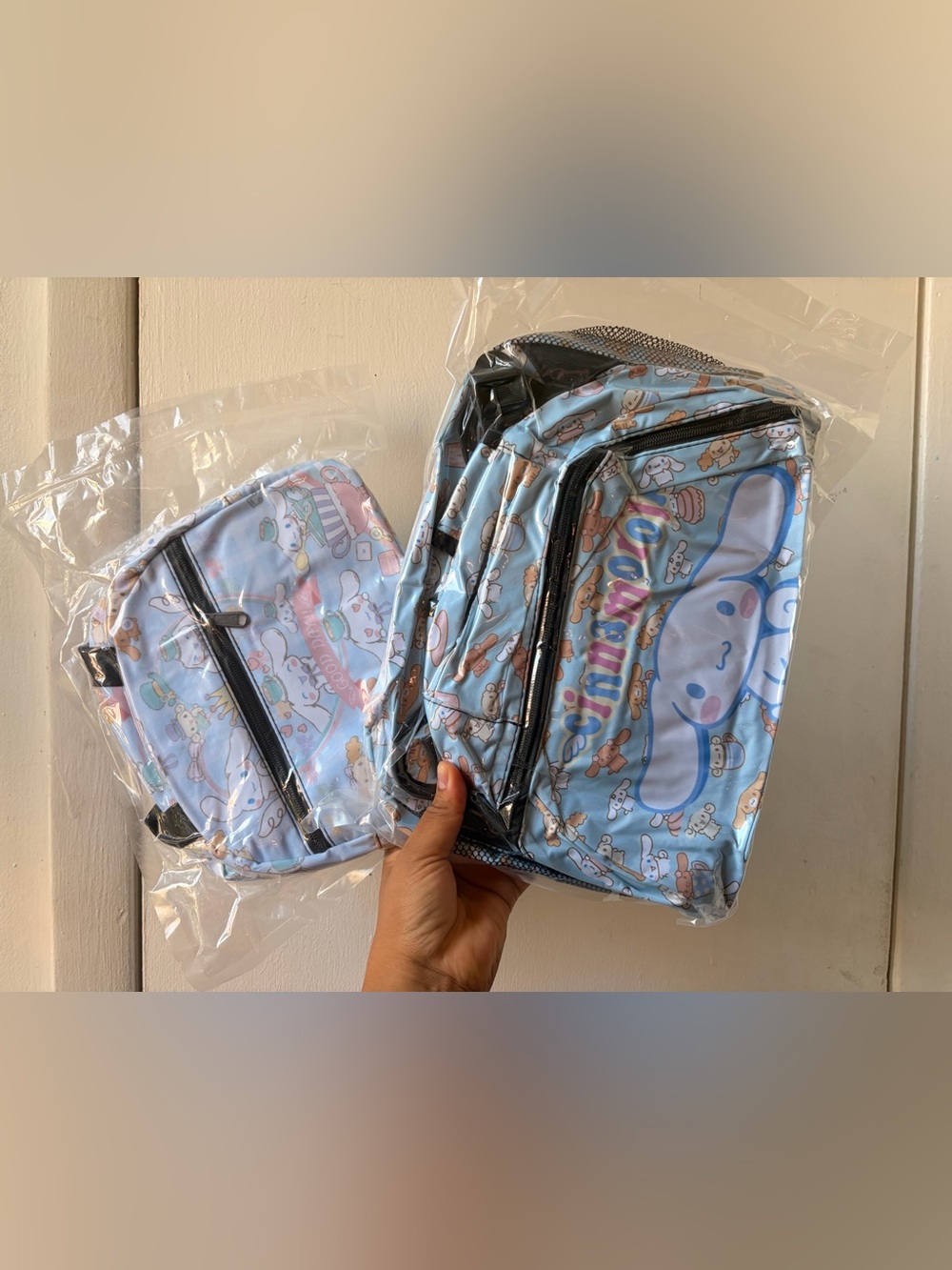 New Cinnamonroll Backpack and lunch bag